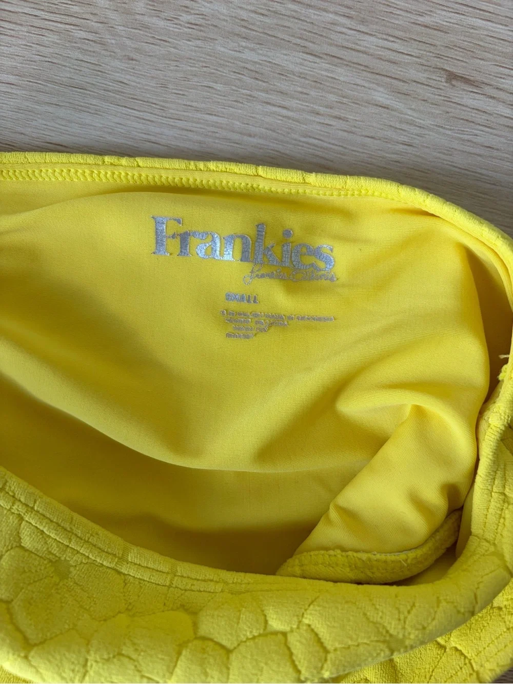Frankie’s Bikini Set Yellow Small